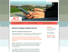 Tablet Screenshot of alleganycomputer.net